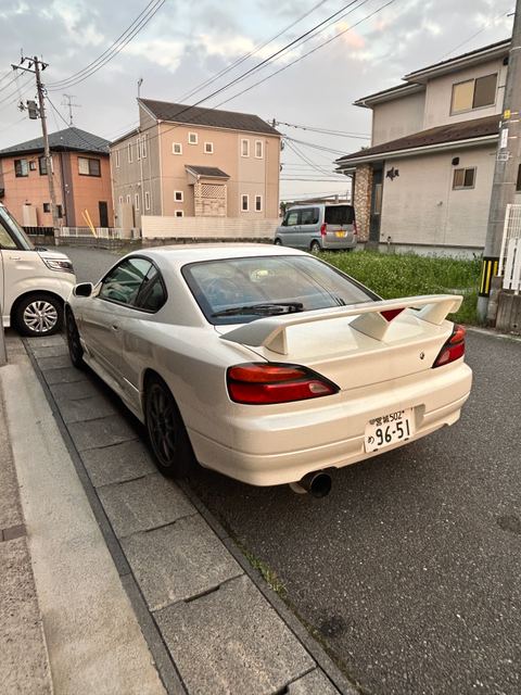 日産　S15シルビアスペックSエアロ　　　　　　最終後期型　5速MT の写真2